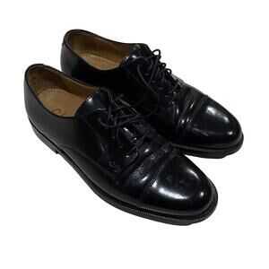 Cole Haan Men's Cap Toe Oxford Dress Shoes Black Leather Size 7